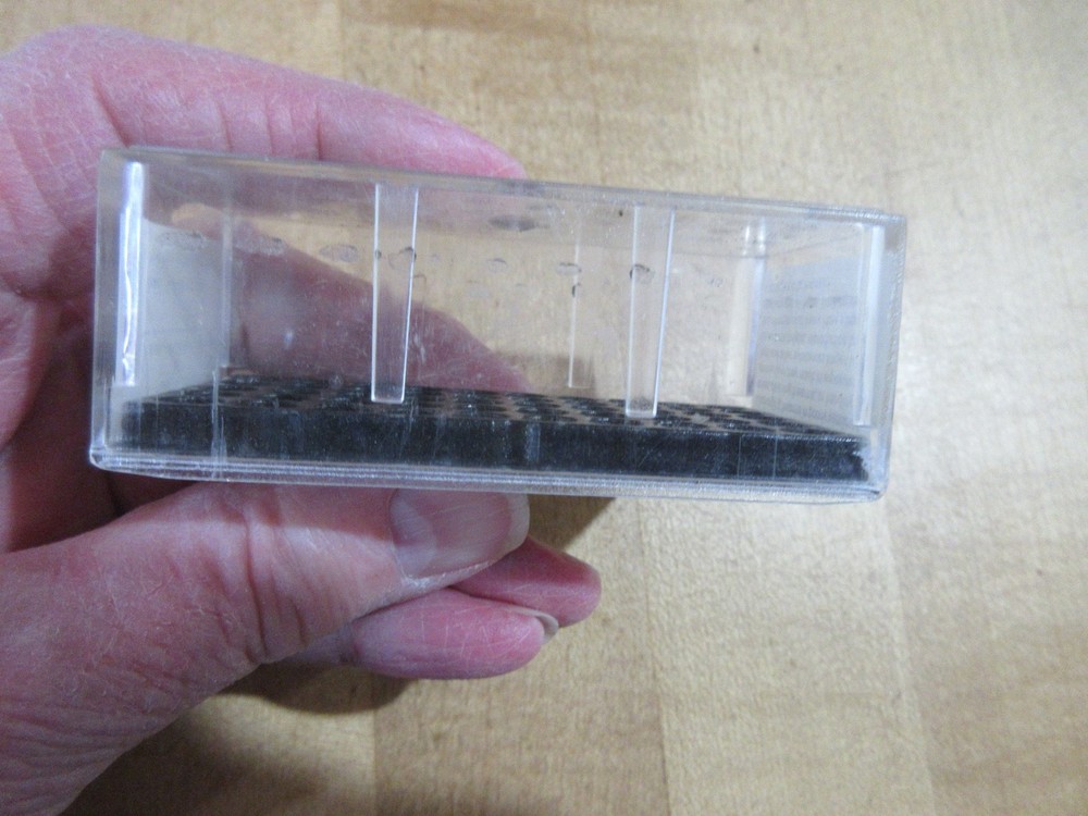 Empty Ammo Box 22 Cal Eley Silhouex Plastic Box (#40). (w20)