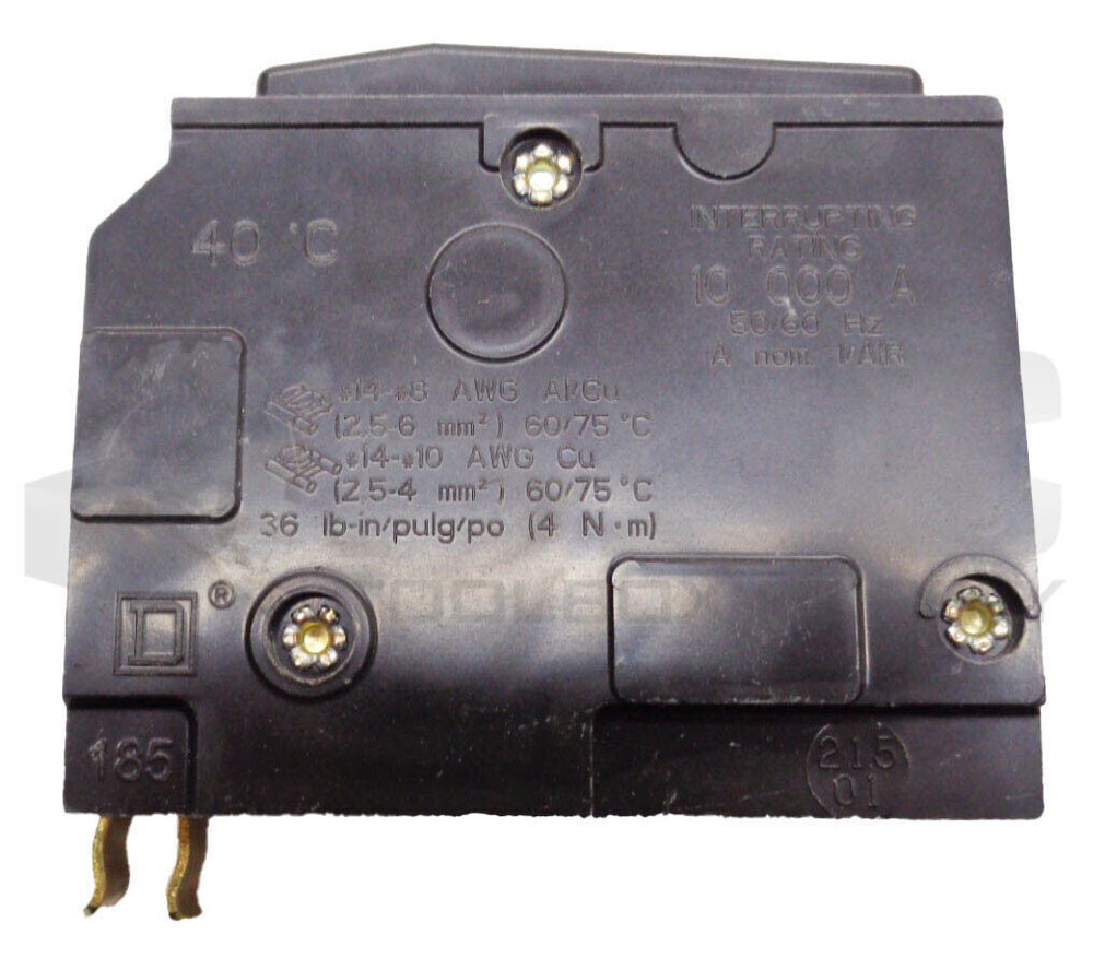 SQUARE D QO1DB BLANK/FILLER DUMMY BLOCK