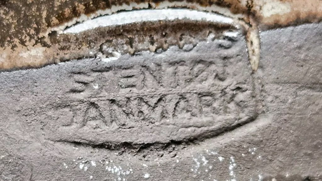 A Pair of Lovemose Danish brutalist Stoneware Vintage Wall Lights