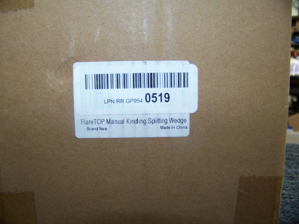 Flare Top Kindling Splitter Wedge New