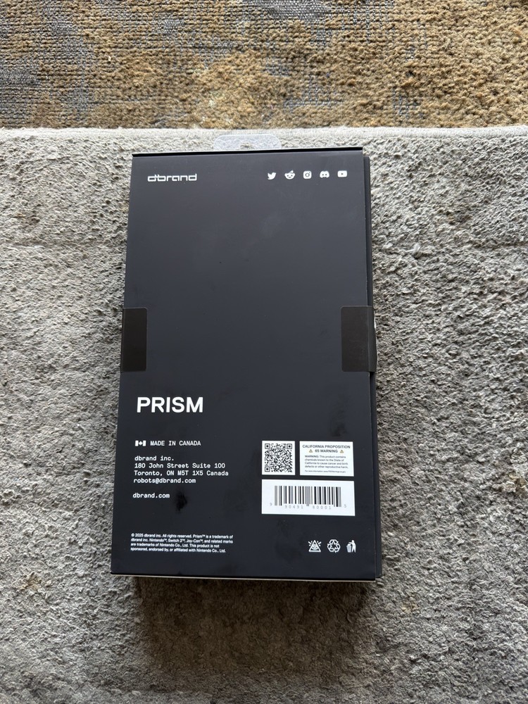 dBrand Prism 2.0 Glass Screen Protector - Nintendo Switch 2 - Open Box