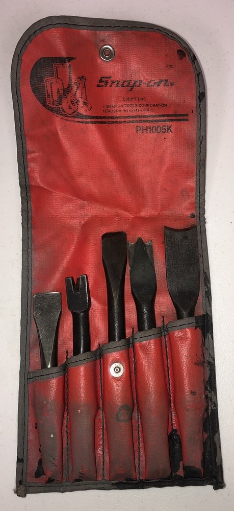 Snap-On 5 Piece Air Hammer Bit Set, PH1005K