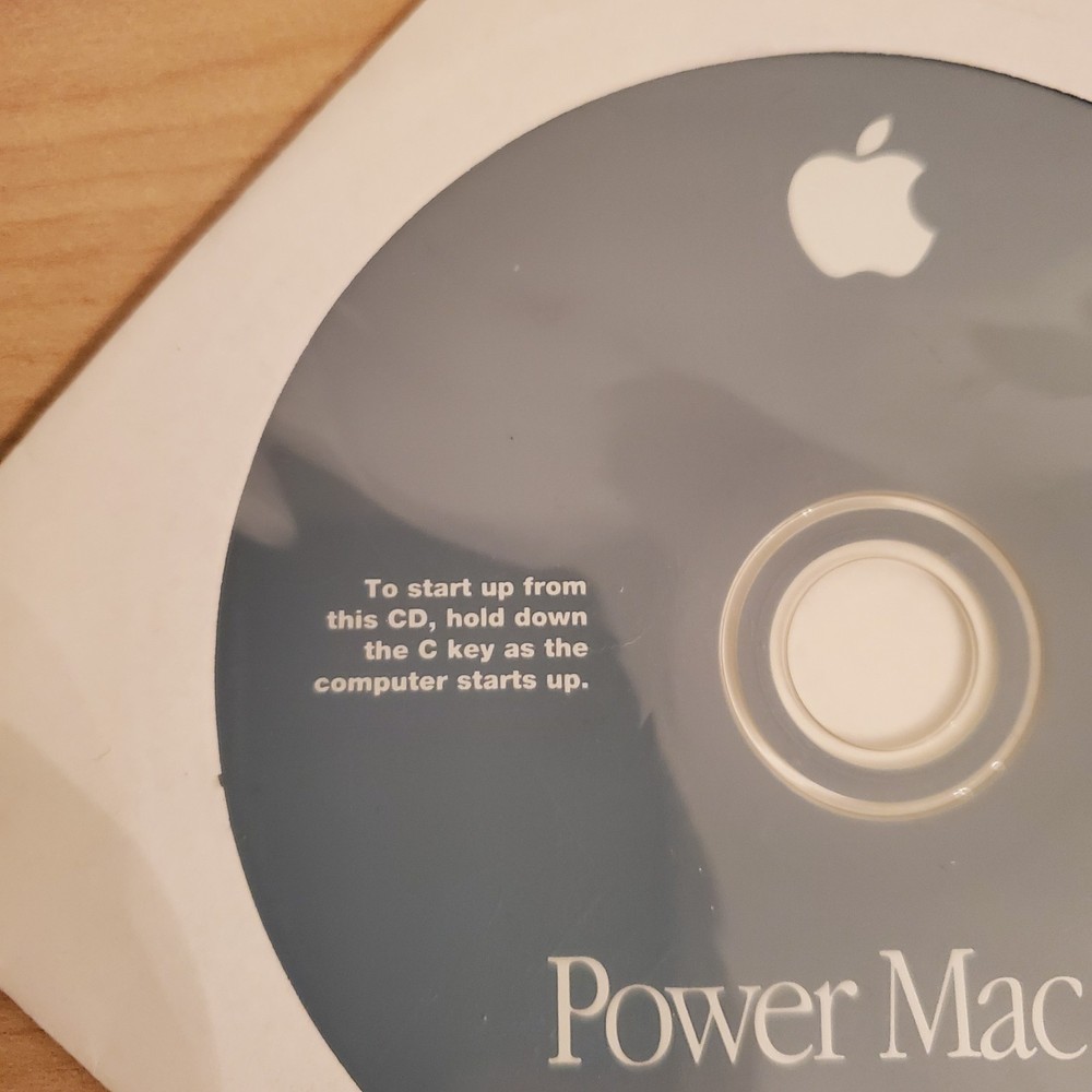 Apple Power Mac G4 Install Software Mac OS 9.0.2 691-2501-A