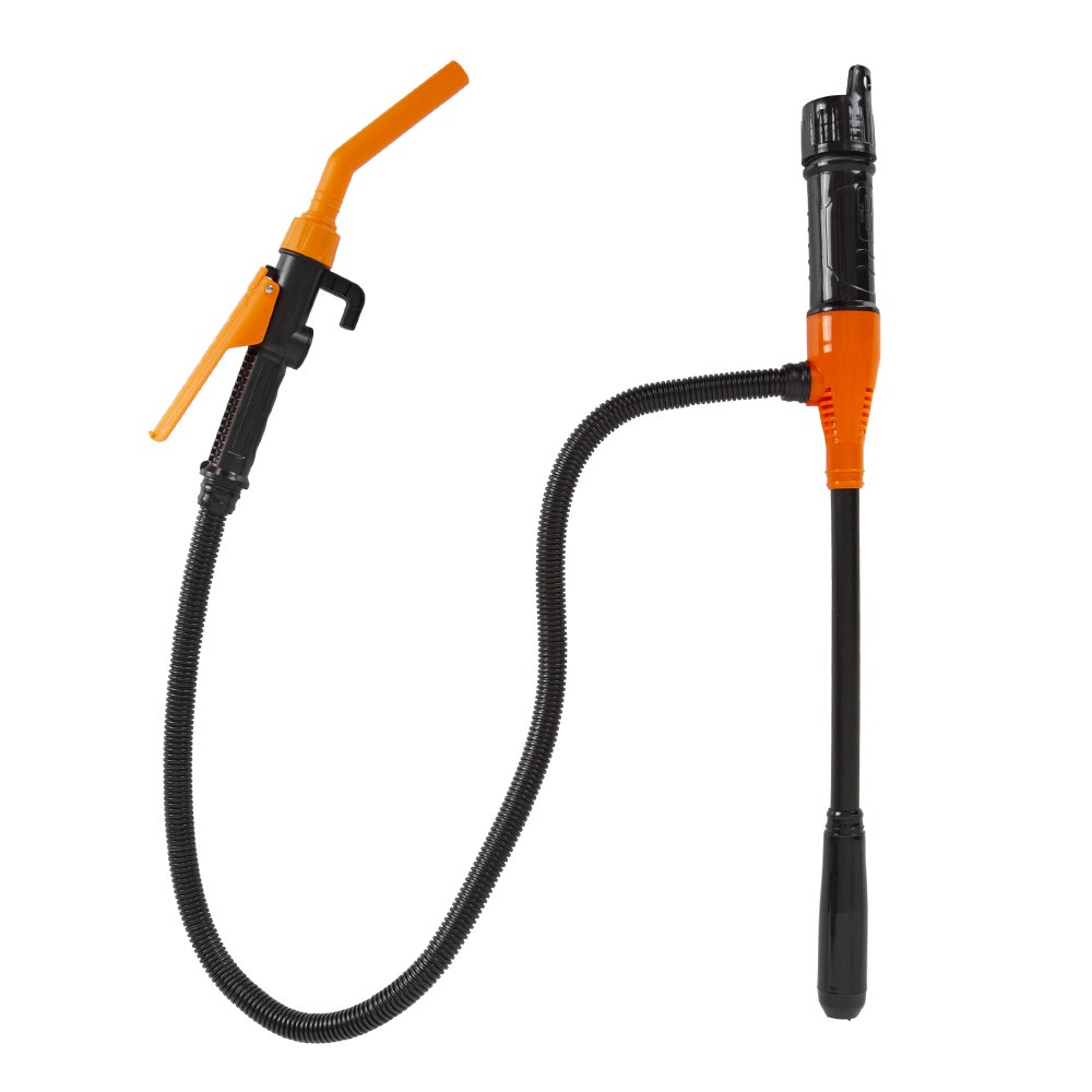 2.4 GPM Powered Battery Quick Liquid Fuel Transfer Pump w/ Flow Control Nozzle