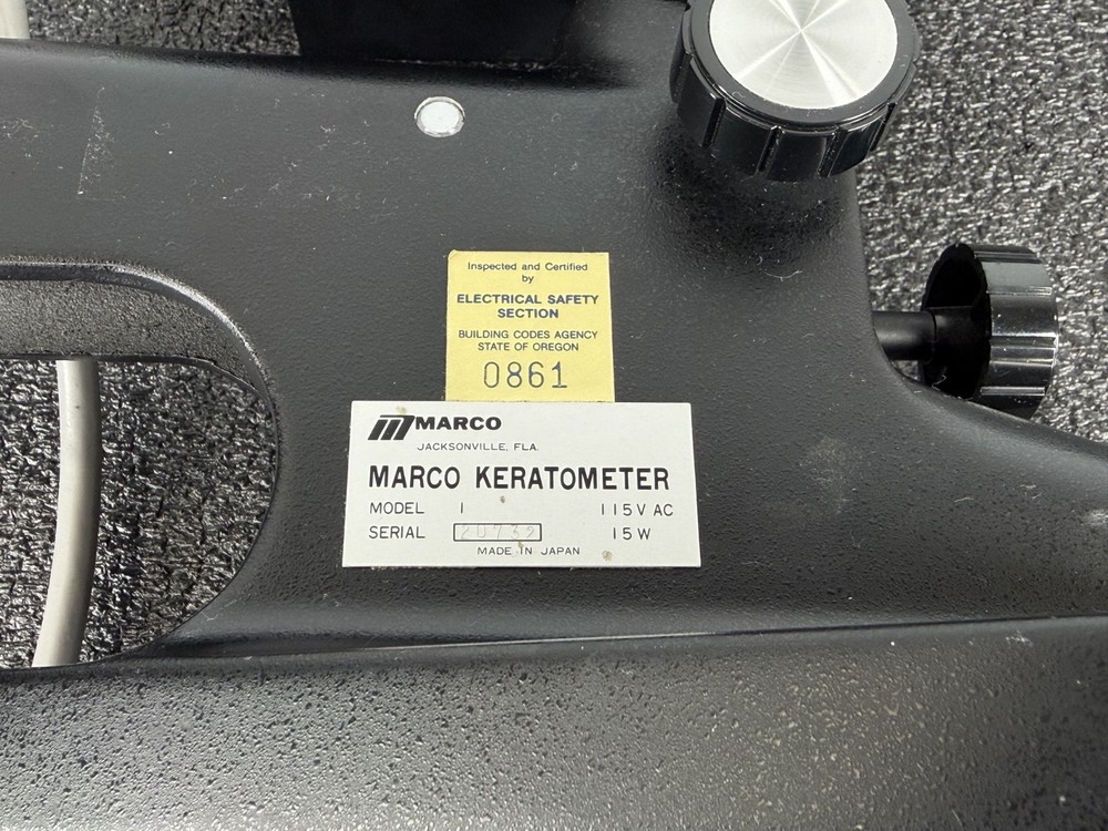 Marco Keratometer Model I
