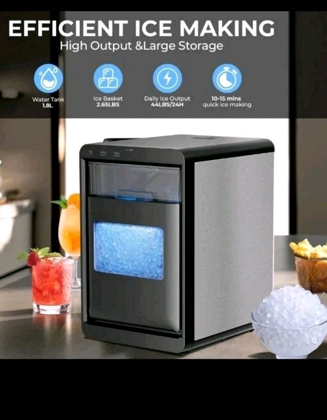 Antarctic Star Nugget Ice Maker Countertop- New
