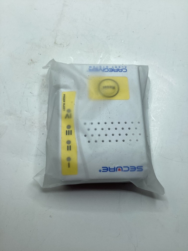 Secure Wireless Vibrating Caregiver Pager (Receiver) CAS-PGR-LC , DC3V