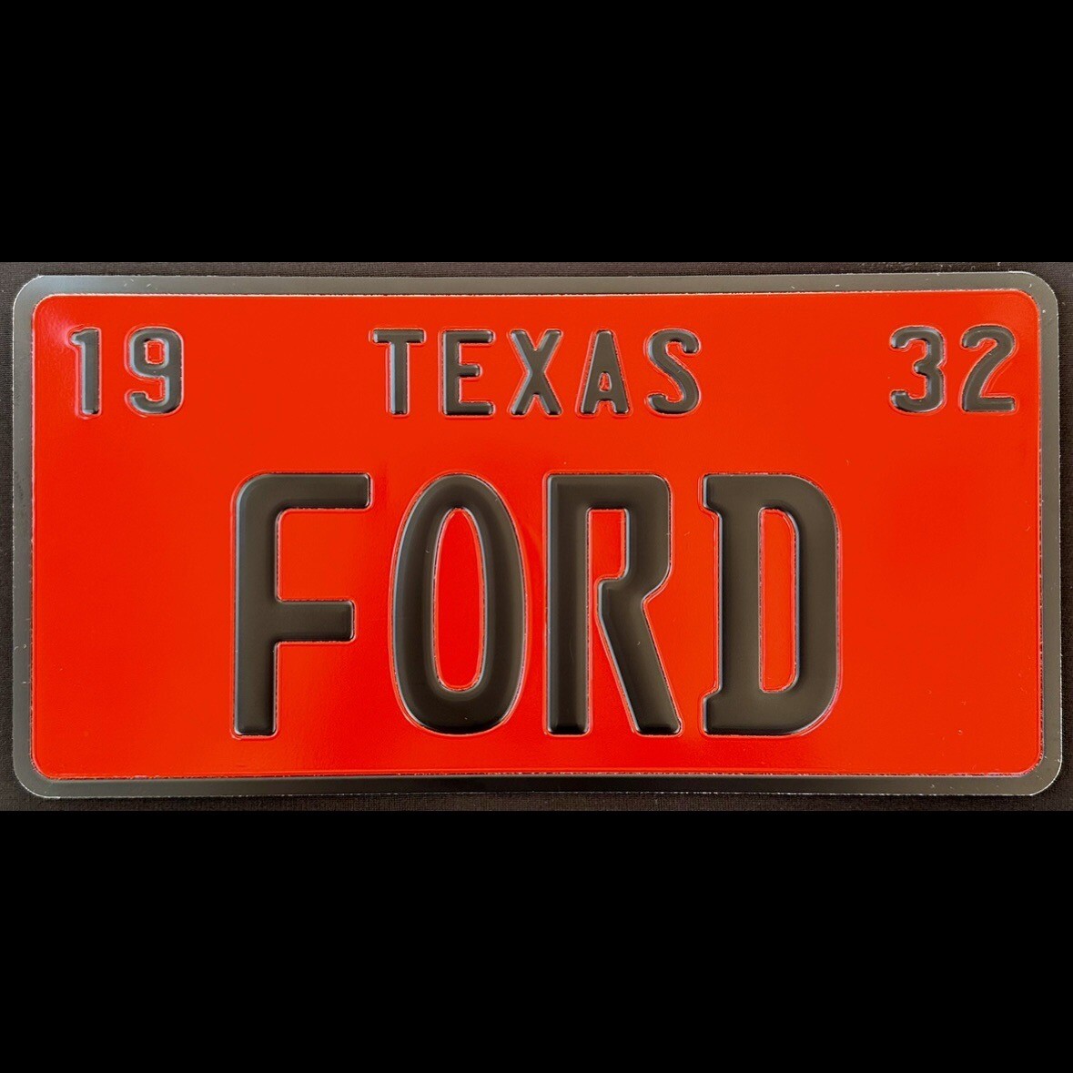 Personalized License Plates EMBOSSED