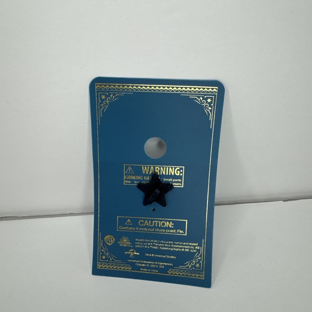 Universal Studios Wizarding World Harry Potter Hogwarts House Crest Shield Pin