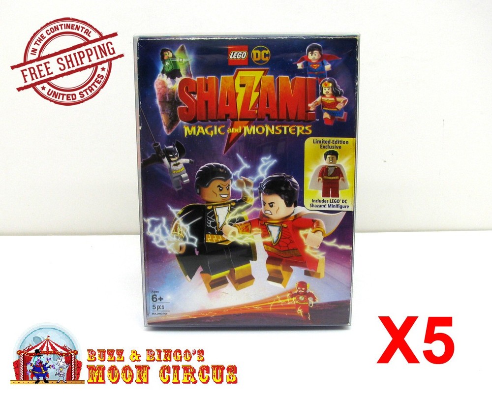 5x DVD OVERSIZED BOX SET (SIZE DVO J) - CLEAR PLASTIC PROTECTIVE BOX PROTECTOR