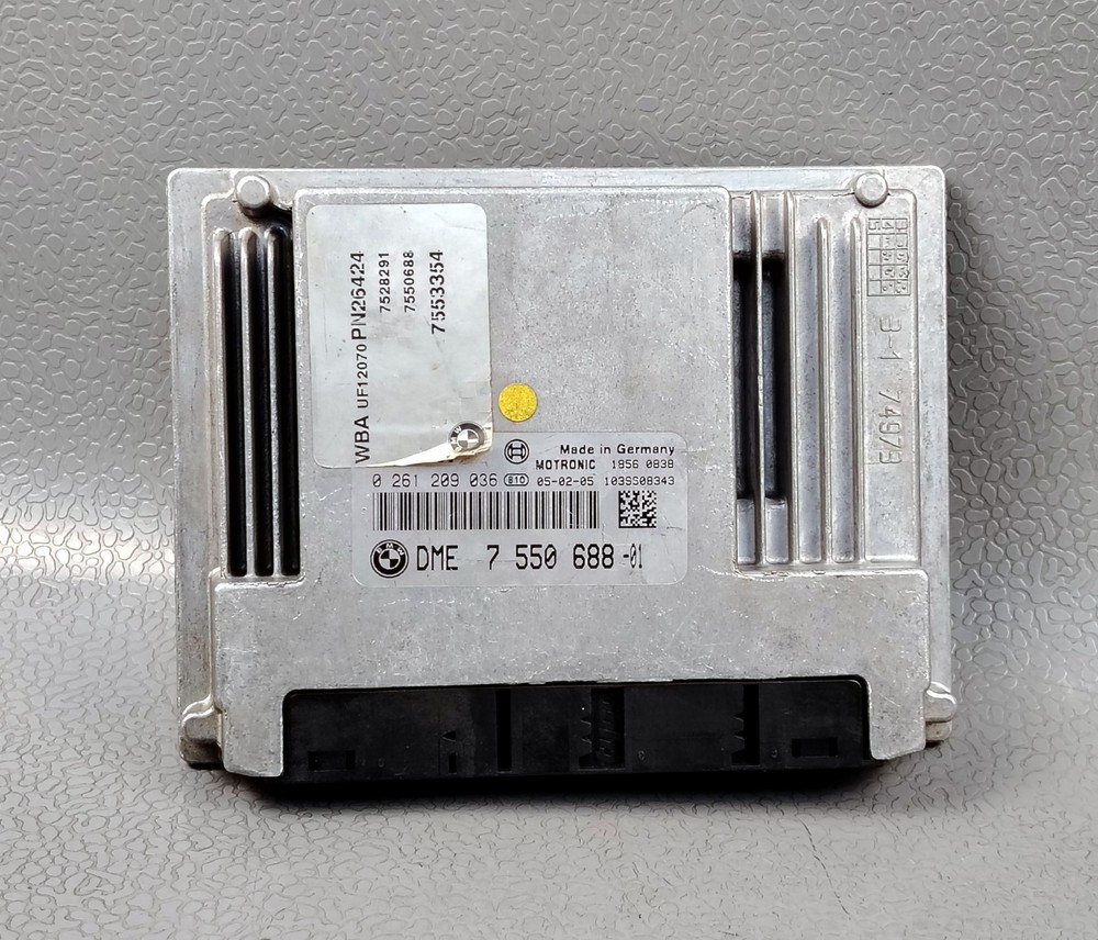 BMW 1 / 3 SERIES 116i e87 ENGINE CONTROL MODULE UNIT DME 7550688 0261209036