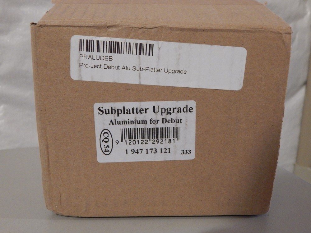 Pro-Ject Debut Alu Sub-platter Upgrade