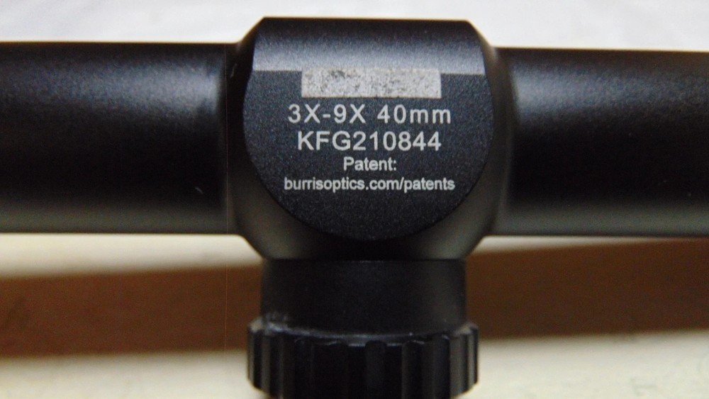 Burris Fullfield E1 3-9x40mm Ballistic Plex Muzzleloader Riflescope 200347