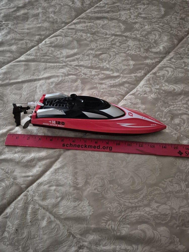 DEERC RC HIGH SPEED BOAT, NO REMOTE CONTROL