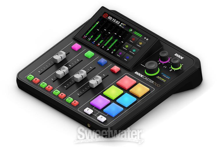 RODECaster Duo Integrated Audio Production Studio Rode USB-C for Live Streaming
