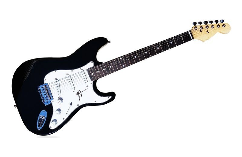 Patrick Stump Fall Out Boy authentic signed electric guitar W/ Certificate A1