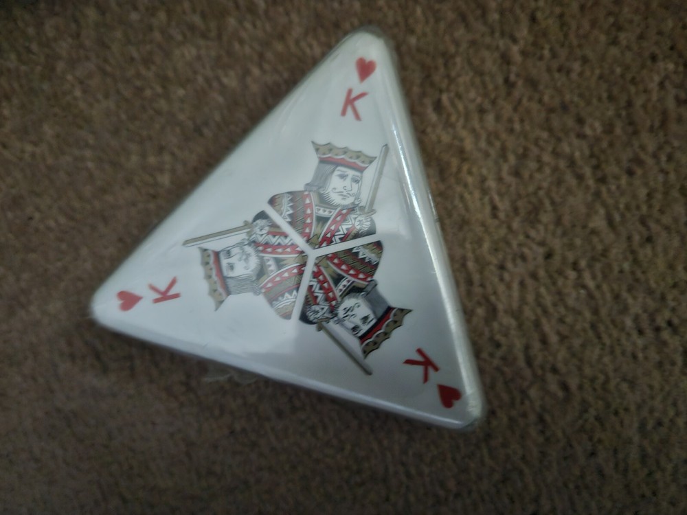 New sealed playing cards . DELTA Triangle cards