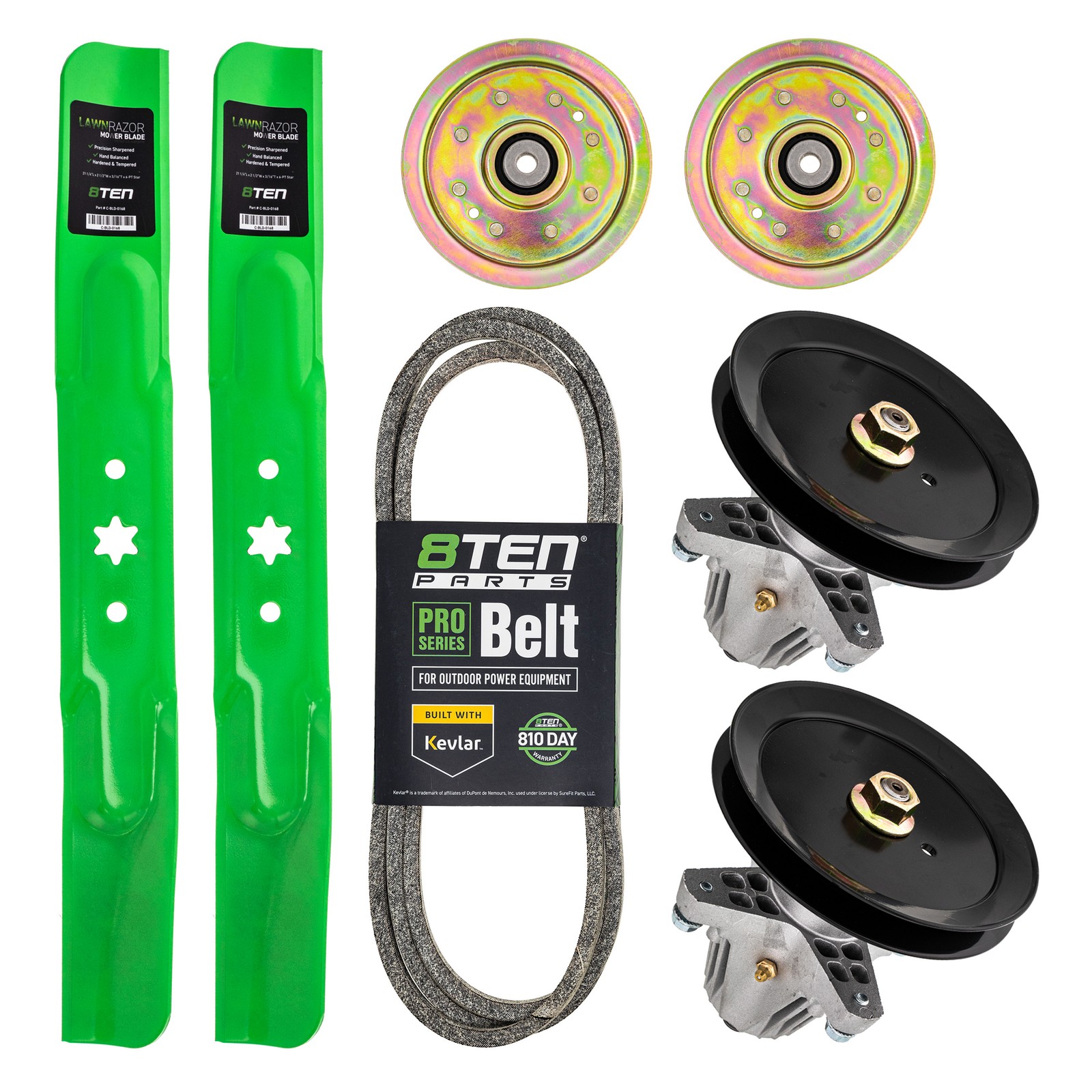 8TEN Deck Rebuild Kit for Troy-Bilt Pony Bronco TB42 42 Inch 942-04308 918-06991