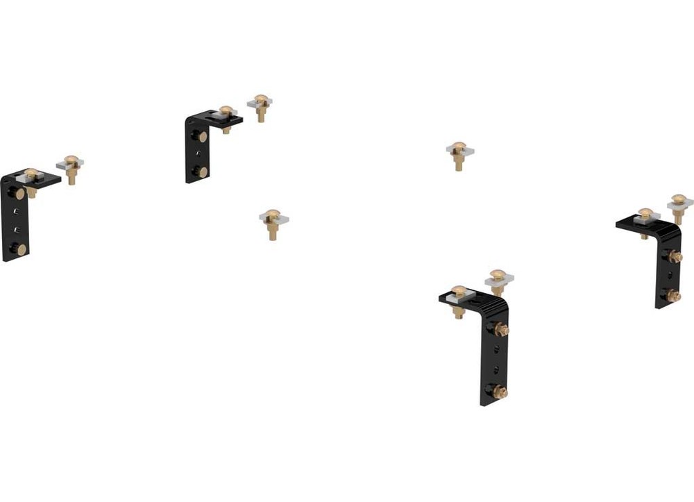 Curt 16101 5th Wheel Mounting Rail Kit Universal