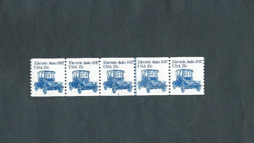 US Stamps Scott #1906 PNC5 P#4 17c Electric Auto XF MNH