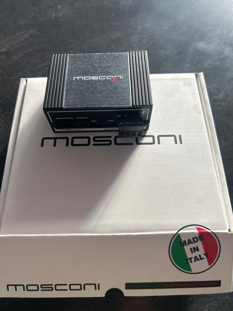 Mosconi Gladen Atomo 4/6 Digital Sound Processor 4CH INPUT 6CH OUTPUT