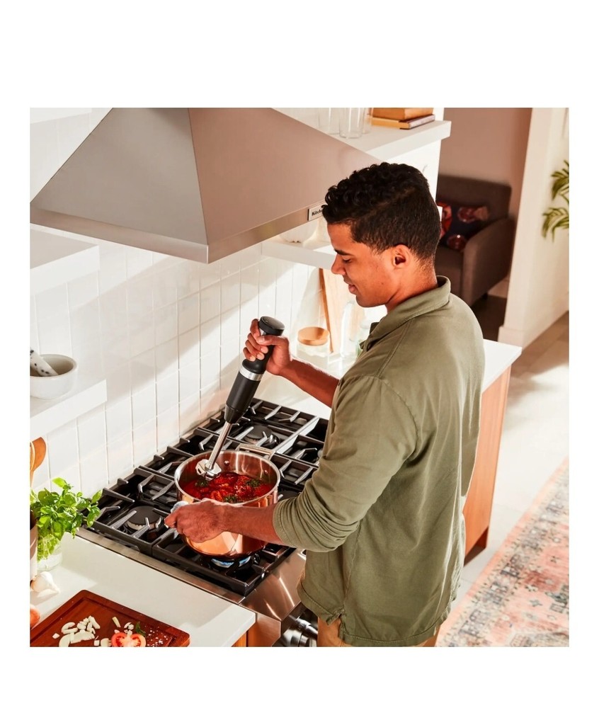KitchenAid Cordless Hand Blender Variable Speed Onyx Black (KHBBV53OB)