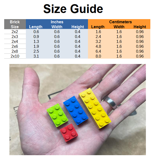 100x NEW LEGO 2x4 Red Bricks Piece # 3001 - BULK large bricks