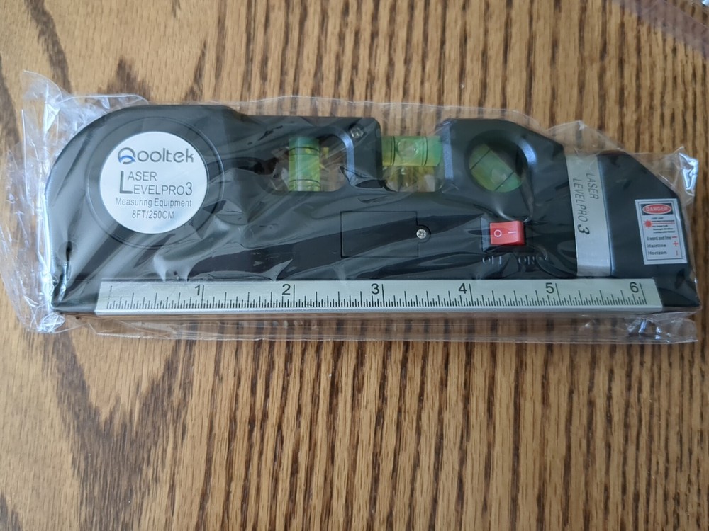 Qooltek Laser LEVELPRO3 Multipurpurpose Level Laser Light New In Box