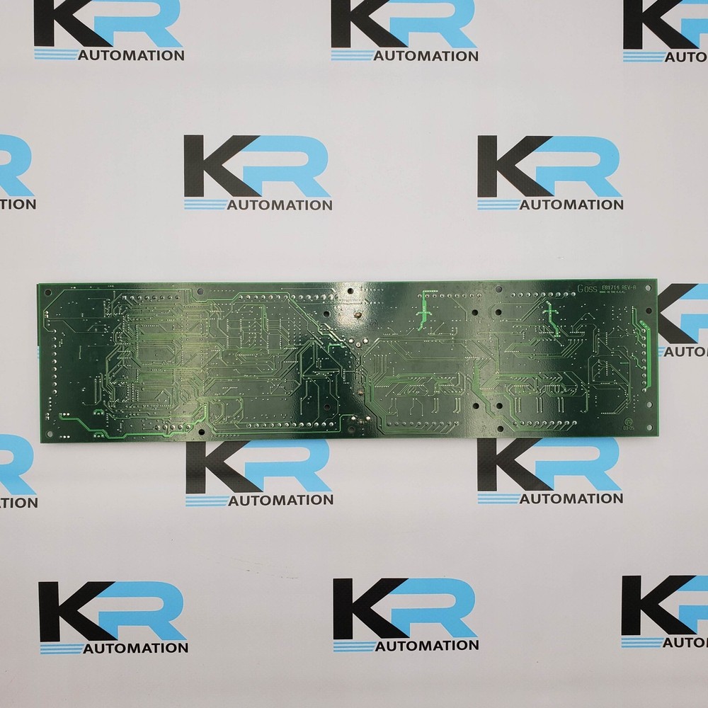 Goss E81714 Lon Couple Controller Inker/Dampener Board *READ*
