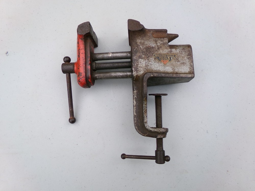 Millers Falls Clamp On Bench Vise 2" Jaws