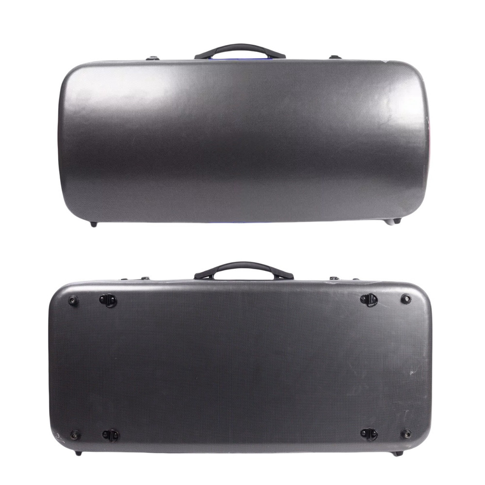 1X Double Violin Viola case Carbon Fiber Composite Hard shell adjustable straps