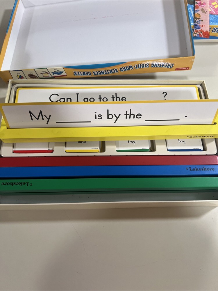 LAKESHORE LEARNING Creating Sight-Word Sentences Center