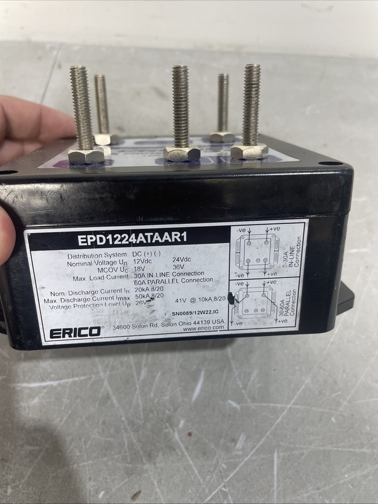 Cadweld EPD1224ATAAR1 Rail Surge Protector