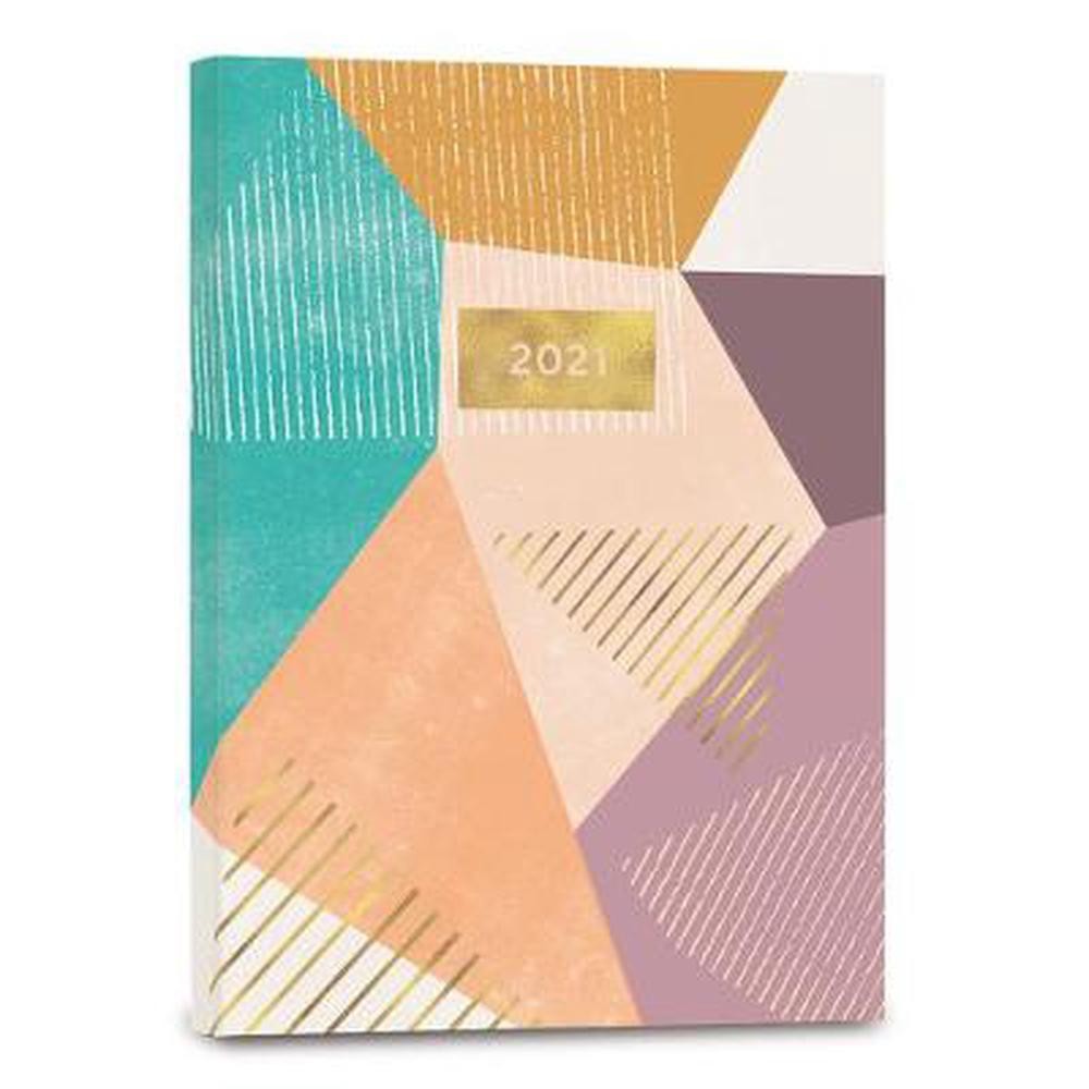 Peach Geometric 2021 Weekly Planner