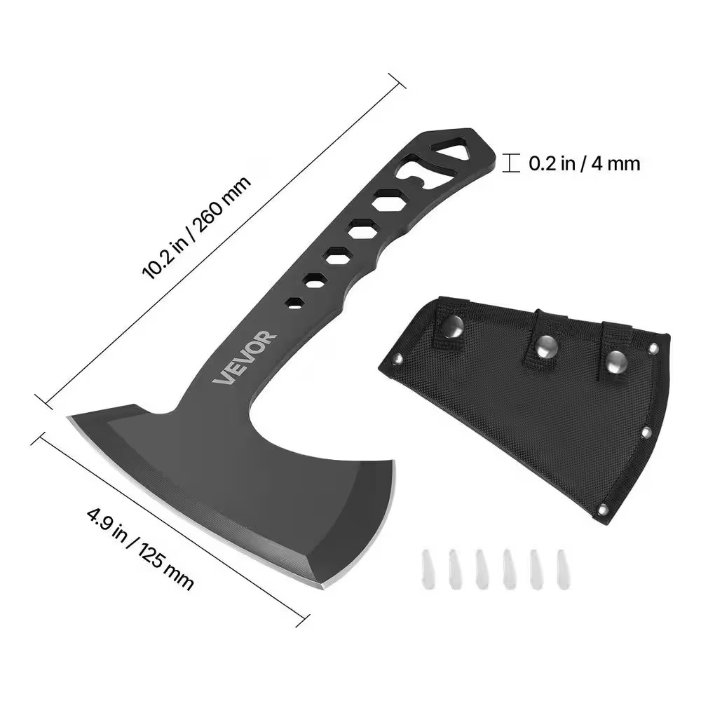 Throwing Axes and Tomahawks, 3-Pack Axe Throwing Hatchet Set, Multi-Functional H