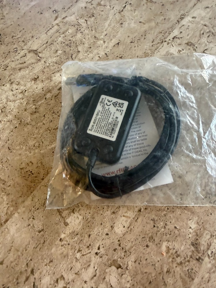 RF Ideas RDR-80531BKU Wave ID Plus Mini Black USB Reader Open Box