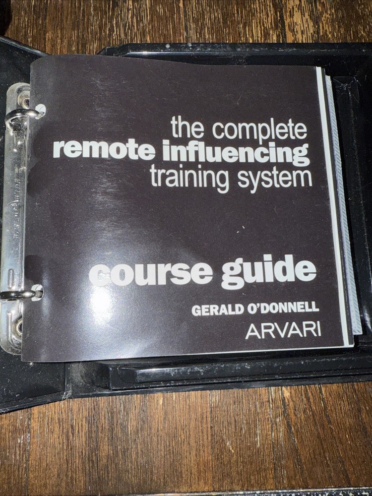 GERALD O'DONNELL "ARVARI Remote Influencing" *Missing 2 Discs* Please READ
