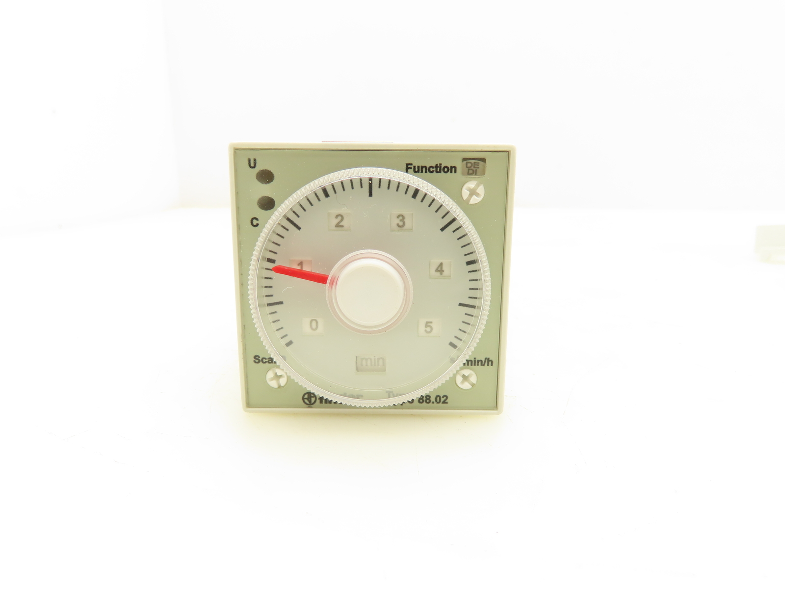 Finder 88.02 Multi-Voltage Plug-In Timer Socket Relay Base 0.5sec-100hr