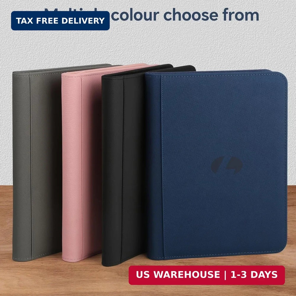Top Loader Binder 9 Pocket for 540 Toploaders, Side Loading Toploader Binder for
