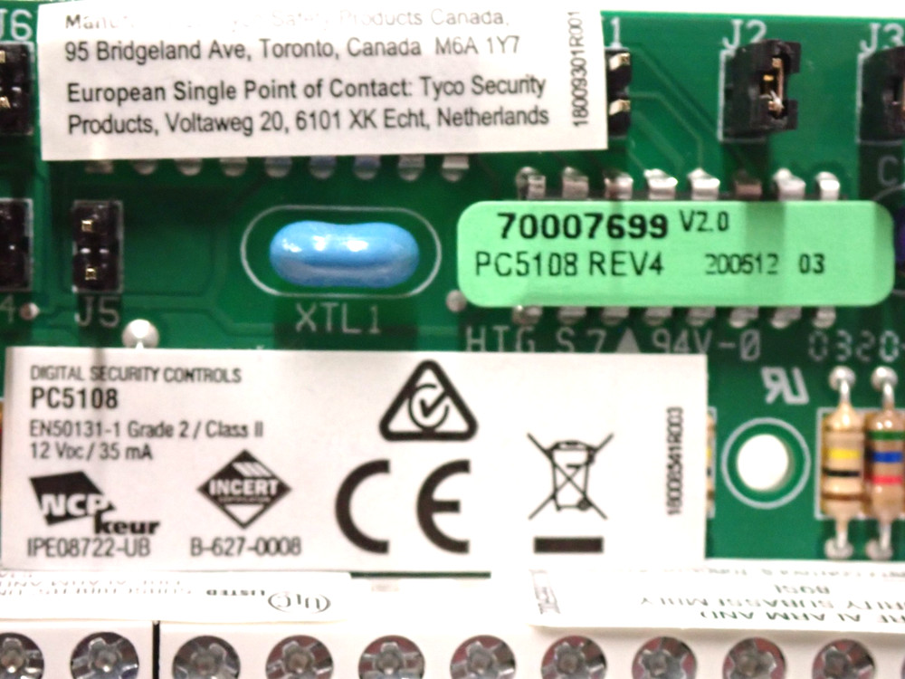 DSC PC5108 PowerSeries 8 Zone Expander Module FOR PC5015, PC1864, PC1832 NEW