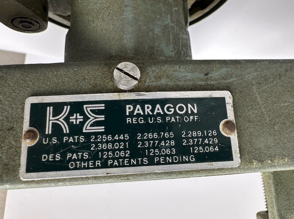 K&E Paragon Keuffel & Esser Co. 24” Precision Drafting Angle Positioning Arm