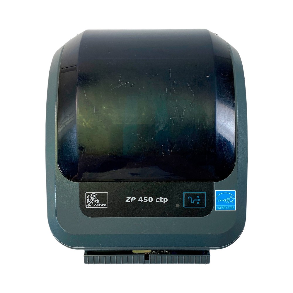 Zebra ZP450 CTP Thermal Barcode Label Printer USB Serial Parallel FAST SHIPPING