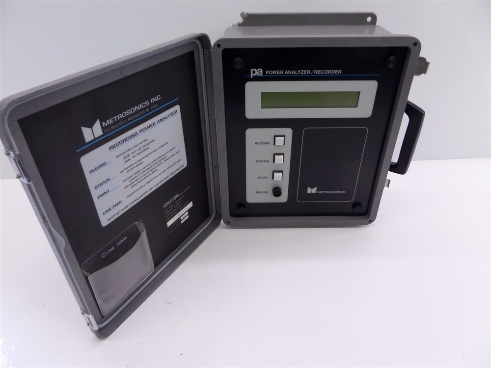 Metrosonics PA-7 Power Analyzer/Recorder