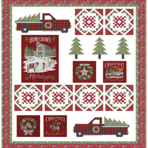 WE FOUND A TREE Homegrown Holidays Moda Quilt Pattern