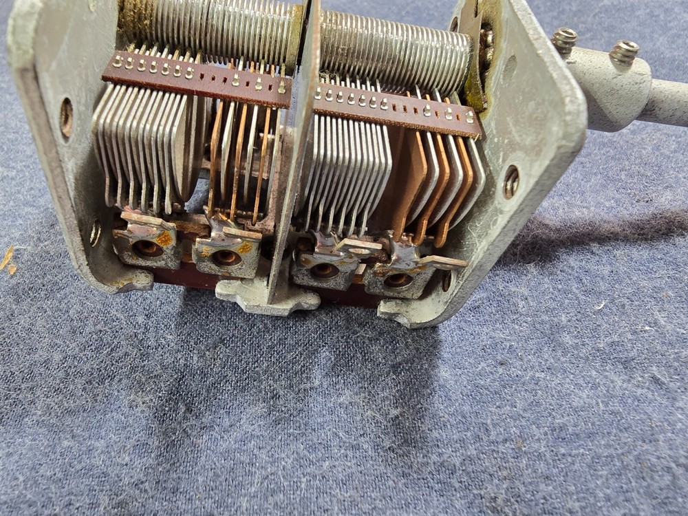 Heathkit SB-401 Transmitter Part - Driver Variable 2 Gang Capacitor with Bushing