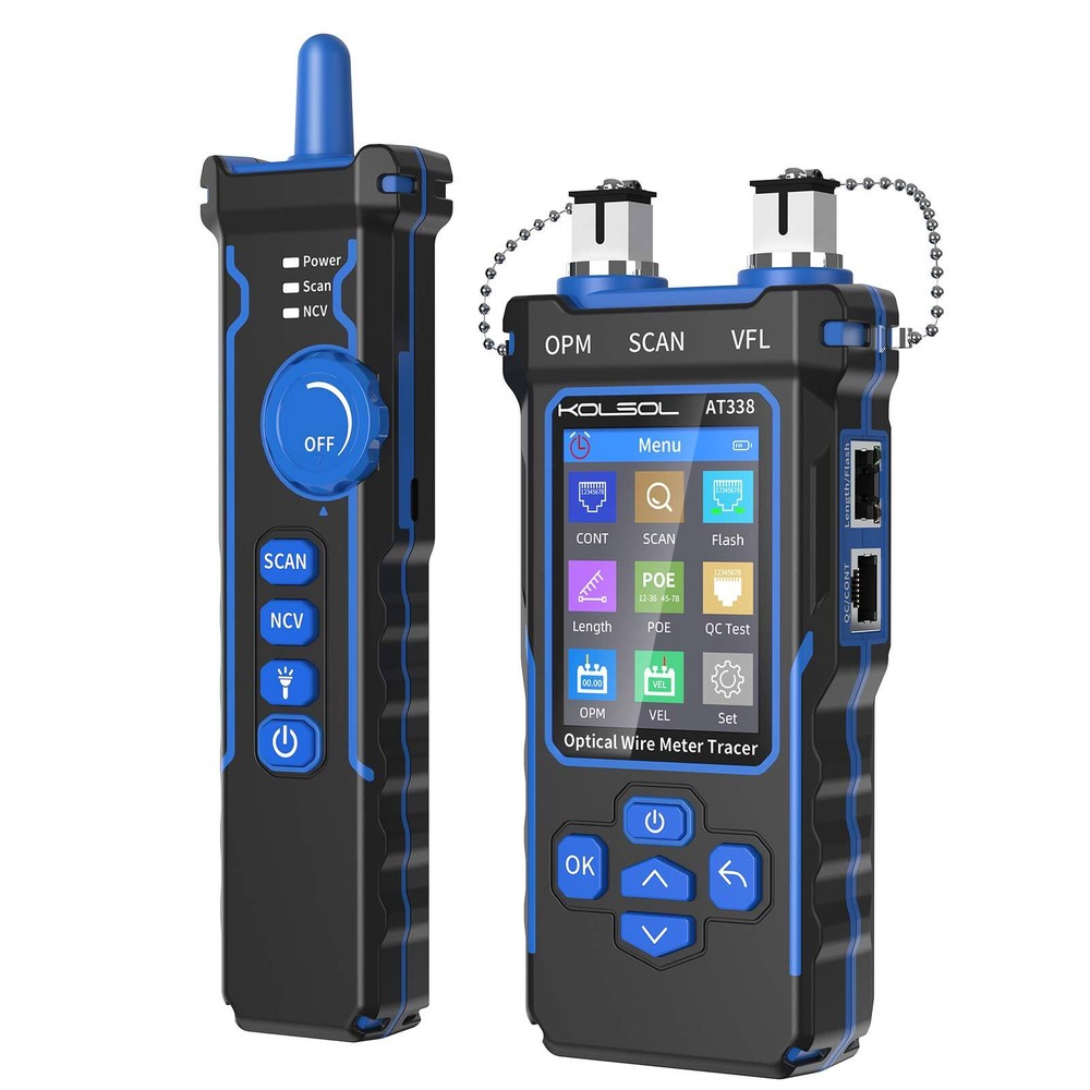 NF-8508 Network Cable Tester LAN Optical Wire Meter Power Meter Tester Tracker