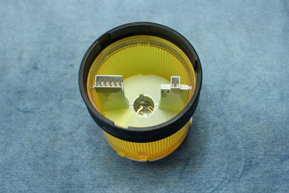 New Schneider Telemecanique XVB C38 Indicator Stack Light Steady Yellow