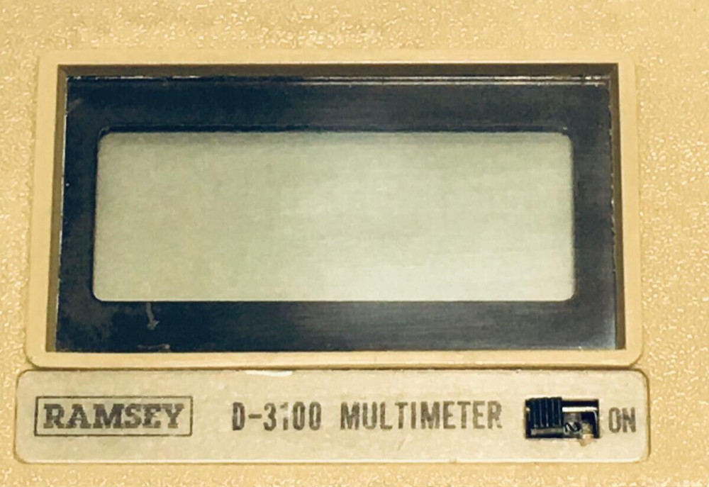Ramsey D-3100 Digital Multimeter