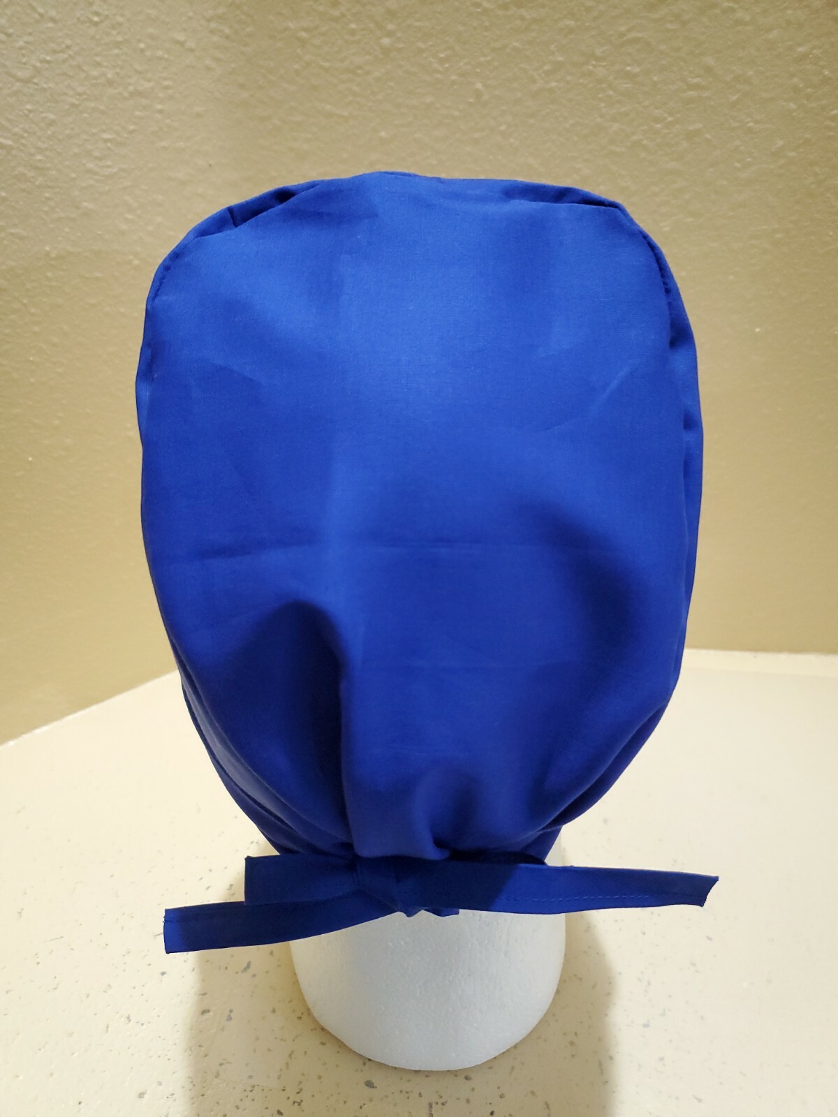 Solid Royal Blue Men's Skull/Chemo Surgical Scrub Hat/Cap Handmade