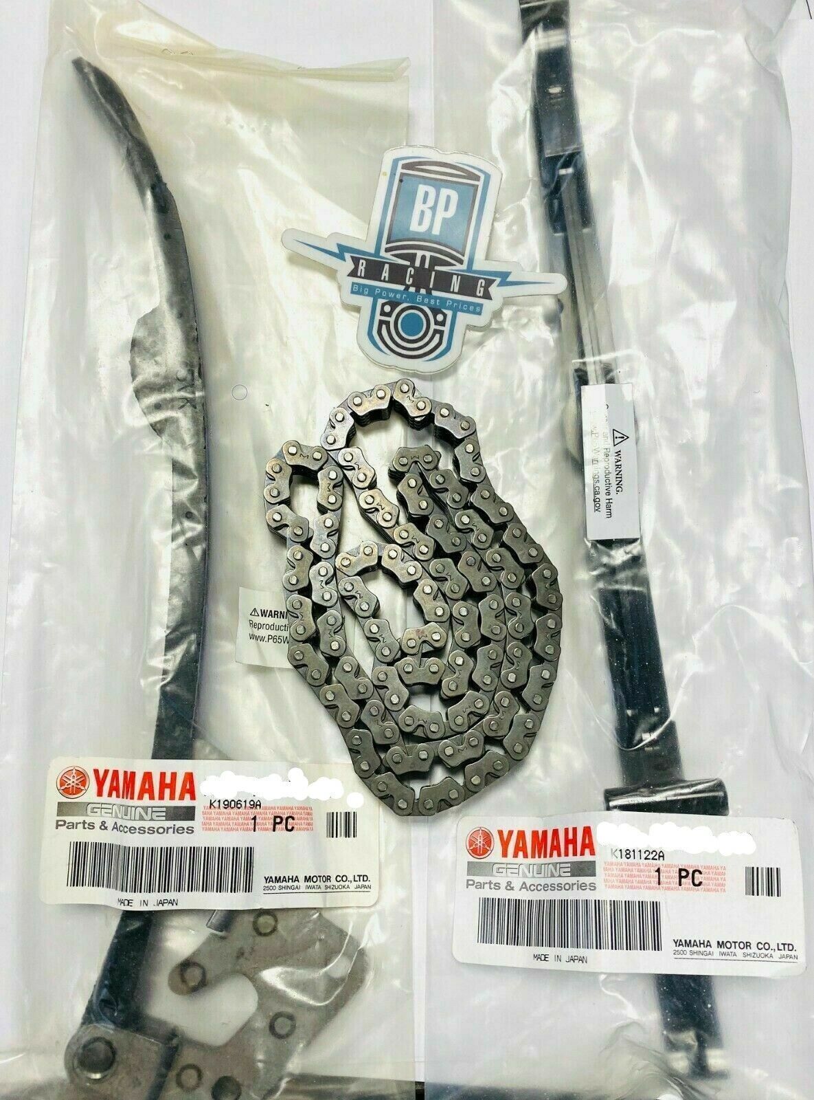 YFZ450 YFZ 450 YZ 450F OEM Chain Dampner Both Front Rear Guide Guides Cam Timing